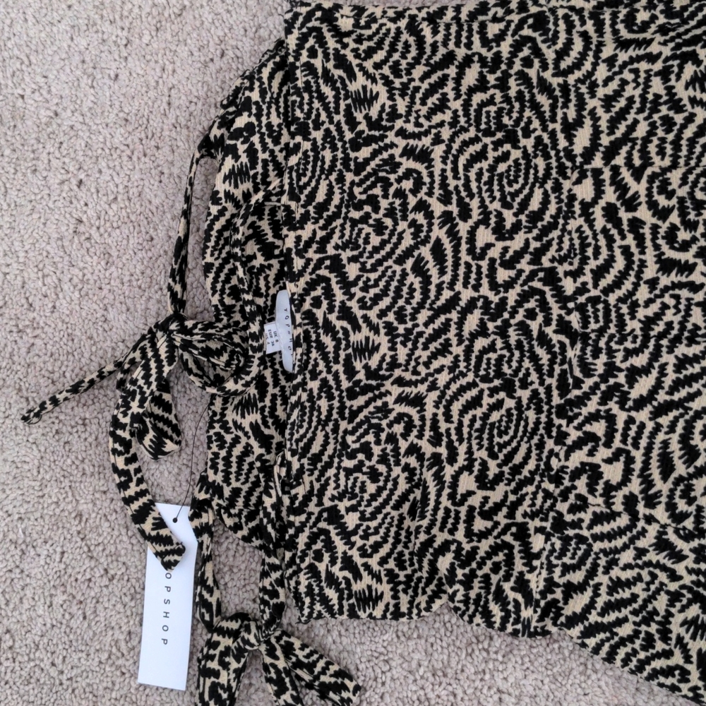 Topshop size 4 romper jumpsuit print - Picture 8 of 10